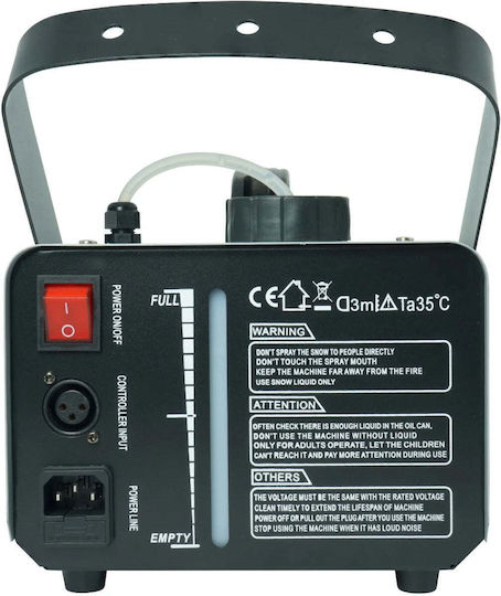 Light4me Sm 600w Γεννήτρια Μηχανή Χιονιού Τηλεχειριστήριο