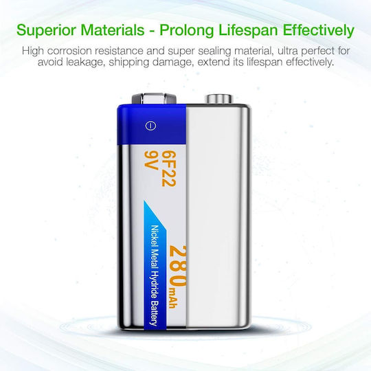 EBL C906 Ladegerät 4 Batterien Ni-Cd/Ni-MH Größe AA/AAA/9V/D