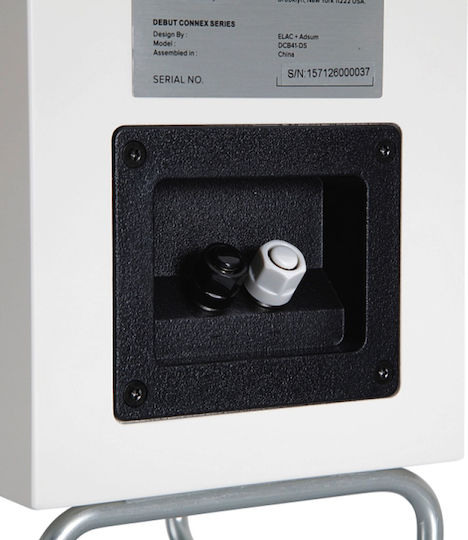 Elac DCB41 Ηχείο Hi-Fi Βιβλιοθήκης 100W Λευκό