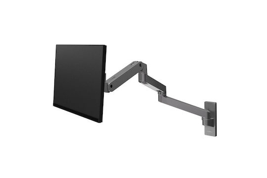 Ergotron LX Pro Stand Desk Mounted Monitor up to 34" with Arm Gray