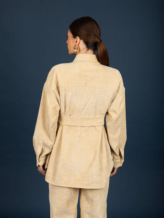 Long Sleeve Women's Shirt Butter