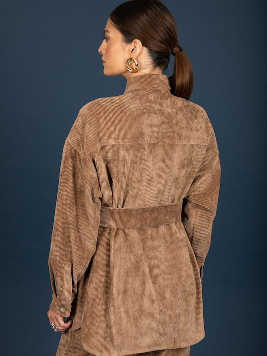 Long Sleeve Women's Shirt Tabac