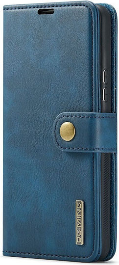 Crazy Horse Wallet-Hülle Blau Samsung Galaxy A53 5G