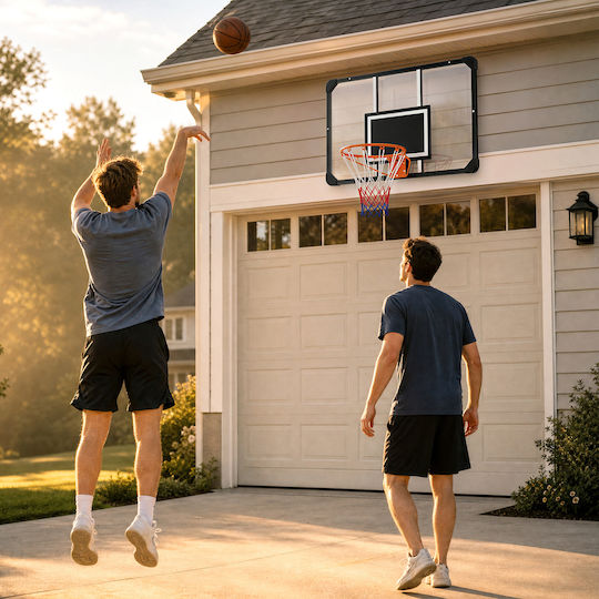 Sportnow Basketball Hoop with Backboard 113 x 73cm and Net