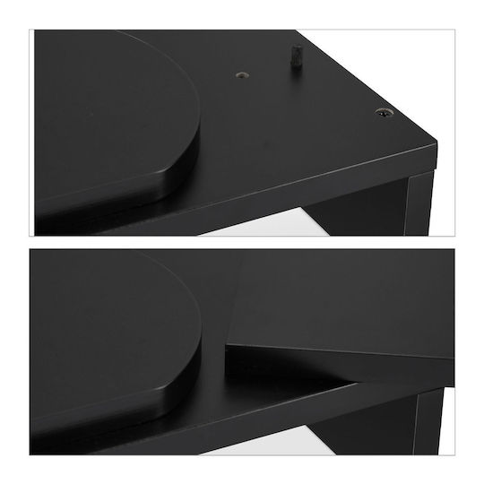 Relaxdays Suport de Birou pentru 2 Monitoare (10039881)