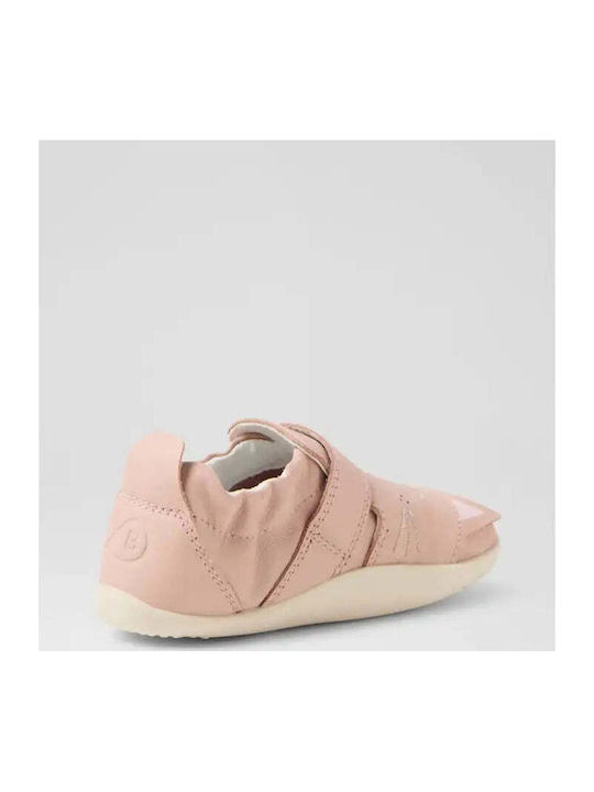 Bobux Pink Baby Soft-Sole Sneakers Xplorer