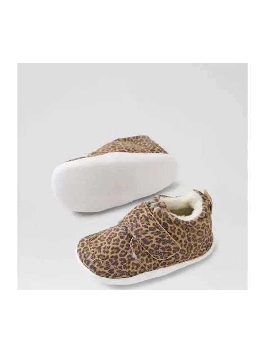 Bobux Braune Baby-Krabbelschuhe Sneakers Xplorer