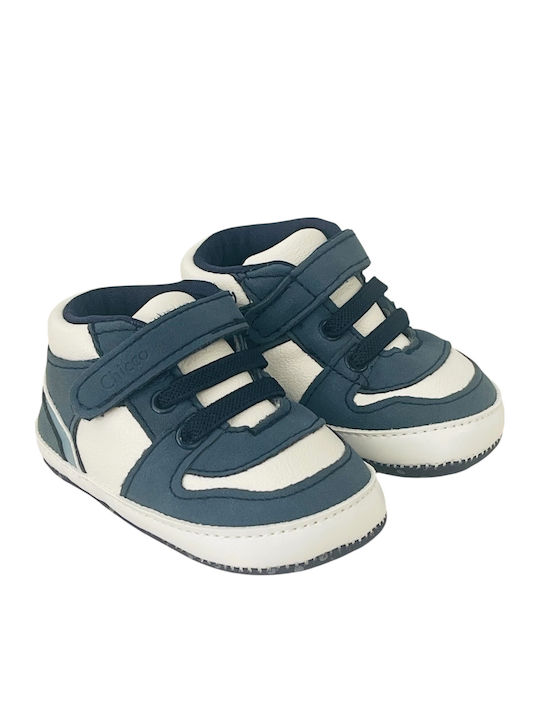 Chicco Βρεφικά Sneakers Αγκαλιάς Μπλε