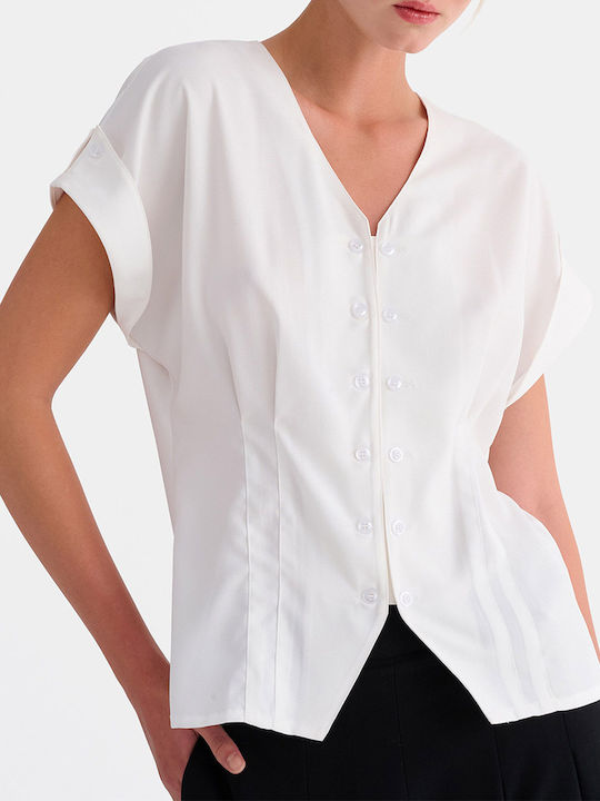 attrattivo Μπλούζα Offwhite