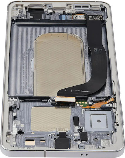 Oled Assembly Frame Compatible Samsung Galaxy S25 Edge Service Pack Titanium Silver Titanium Icyblue