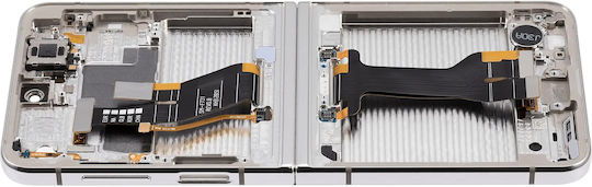 Inner Oled Assembly Frame Samsung Galaxy Z Flip 5 5g Us & International Service Pack Cream