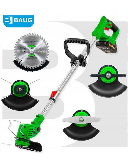 Notig Motocoasă De Umăr / De Mână cu Baterie 20V 2,3 kg cu 2 Acumulatori de 2 Ah