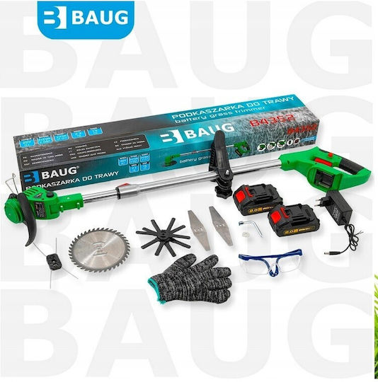 Notig Motocoasă De Umăr / De Mână cu Baterie 20V 2,3 kg cu 2 Acumulatori de 2 Ah