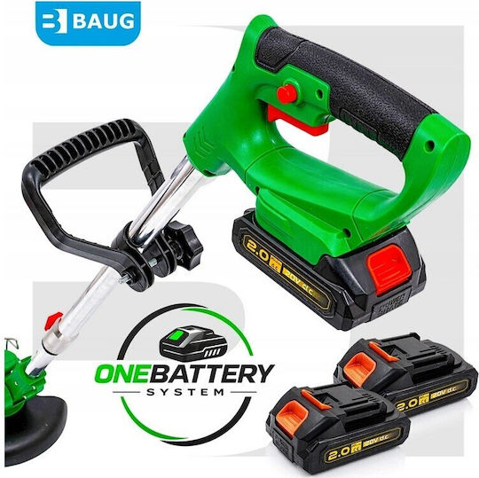 Notig Motocoasă De Umăr / De Mână cu Baterie 20V 2,3 kg cu 2 Acumulatori de 2 Ah