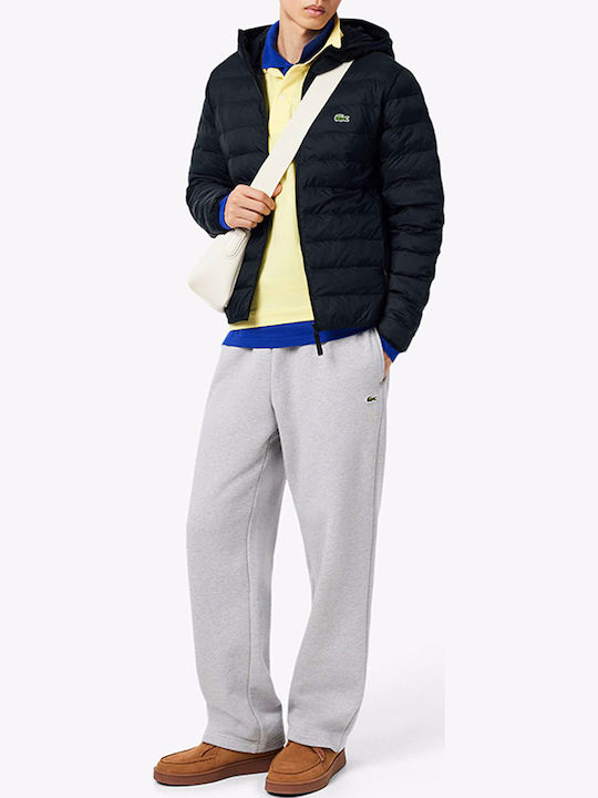 Wasserdichte und Winddichte Pufferjacke Schwarz