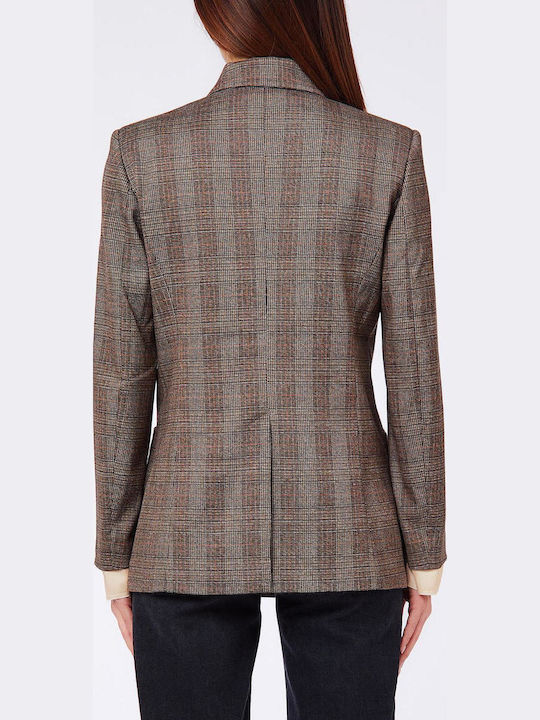 Liu Jo Women's Blazer Classic Tartan