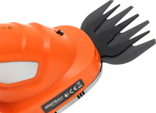 Kraft & Dele KD5130 Foarfecă de Tuns Gard Viu cu Baterie de 3,6 V și Lungimea Lamei de 12 cm