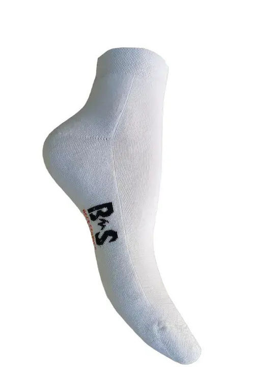 BS Collection Herren Socken Weiß 2er-Pack bs-2009-Weiß