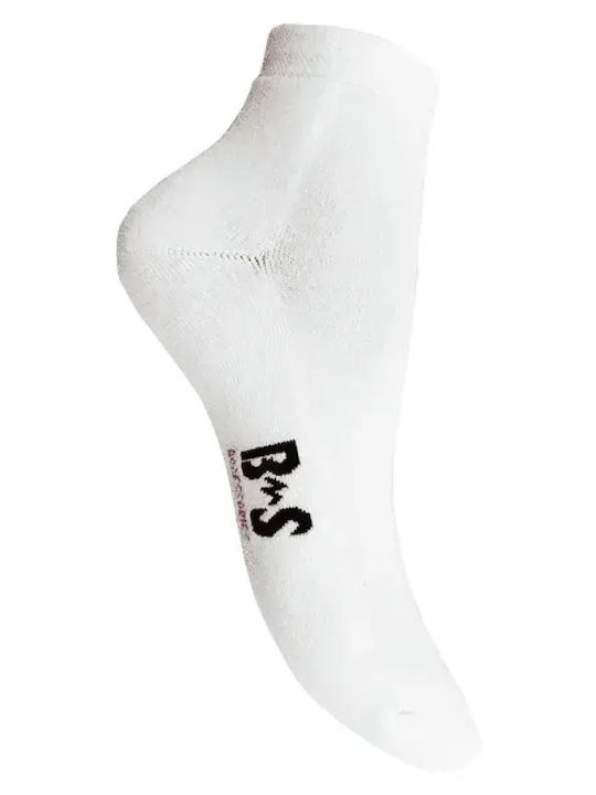 BS Collection Herren Socken Weiß 2er-Pack bs-2009-Weiß