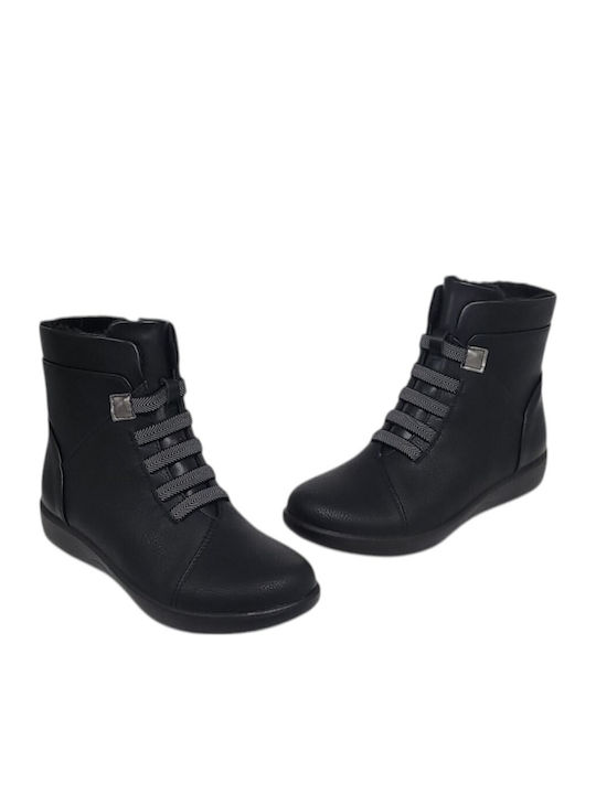 Damen Stiefeletten Schwarz