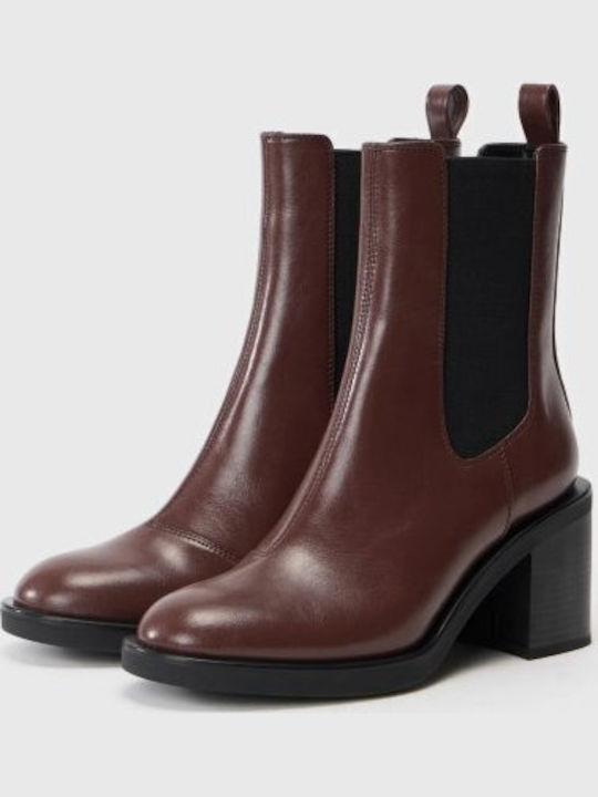 Women's Brown Chelsea Ankle Boots