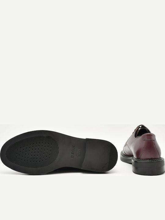 Serilda Damen Lederstiefeletten in Bordeaux