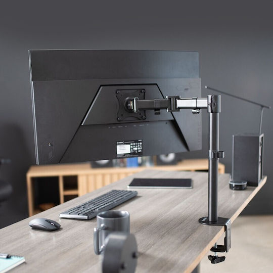 Suport de Birou pentru Monitor de până la 27" Gri