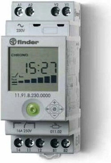 Finder Zeitverzögerungsrelais Schiene