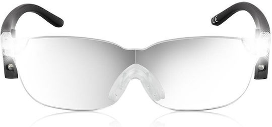 Mag Vision Vergrößerungsbrille mit LED-Licht 1 + 1