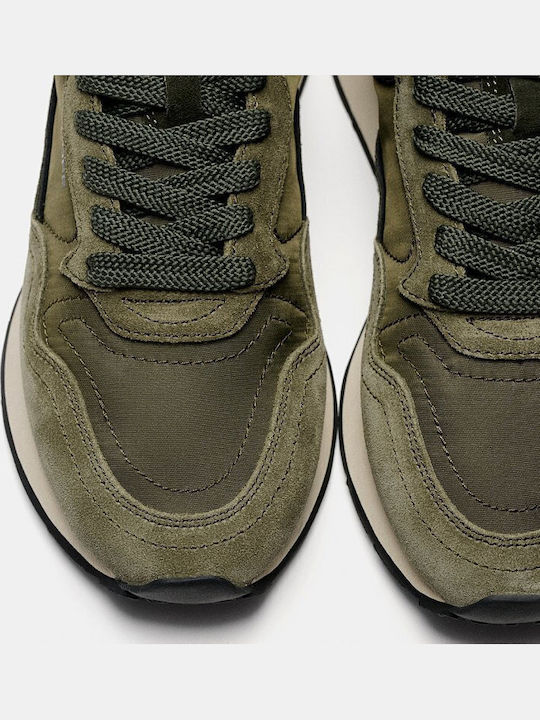 City Sneakers de damă verzi