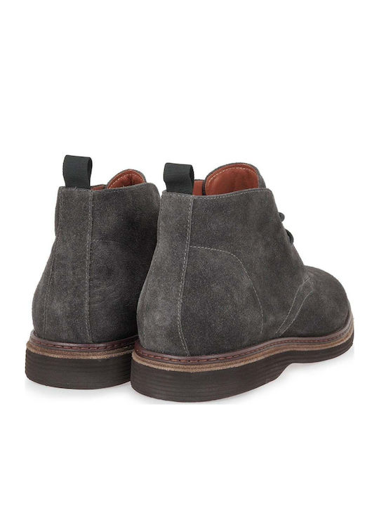 Wildleder Herrenstiefel Grau