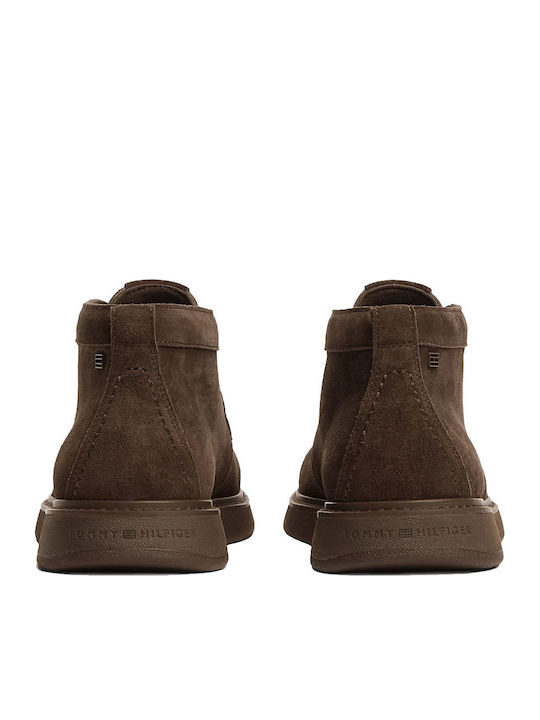 Suede Μποτάκια Chukka Καφέ