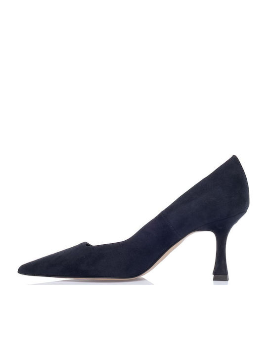 Mid-Heel Pumps Blue