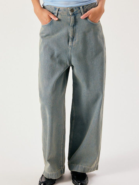 High-Rise Women's Jeans in a Loose Fit Grey