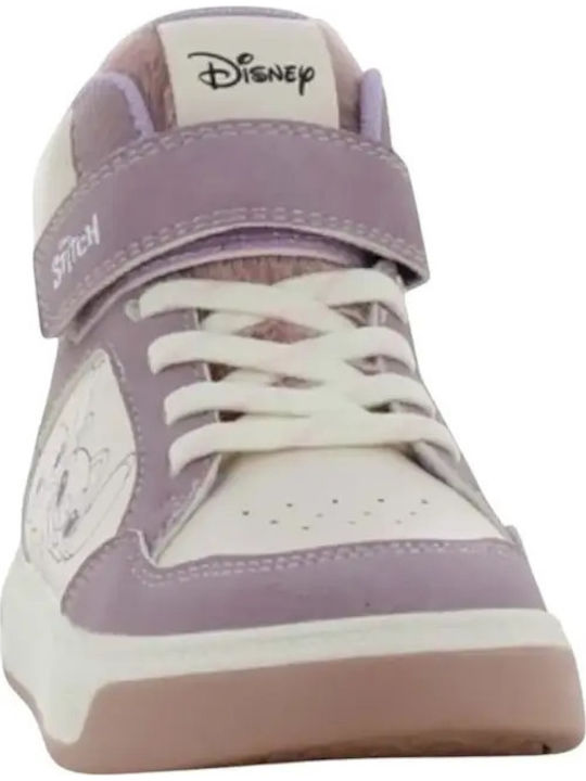 Anatomische Kinder-Sneaker High mit Klettverschluss, Mehrfarbig