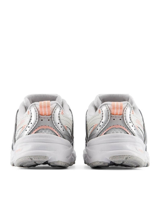 530 Παιδικά Sneakers Ασημί