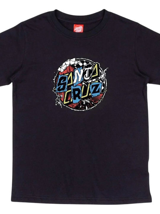 Santa Cruz Kids' T-shirt Black