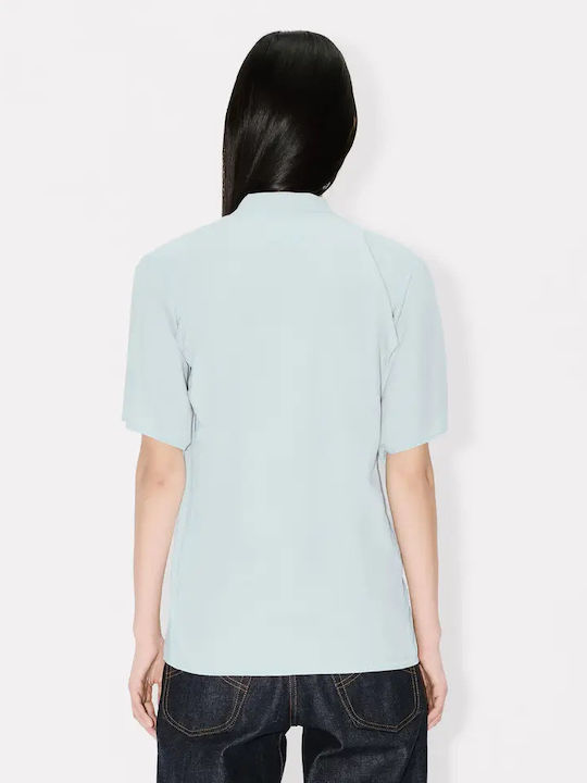 Μακρυμάνικο Γυναικείο Τζιν Πουκάμισο Stone Bleach Chambray