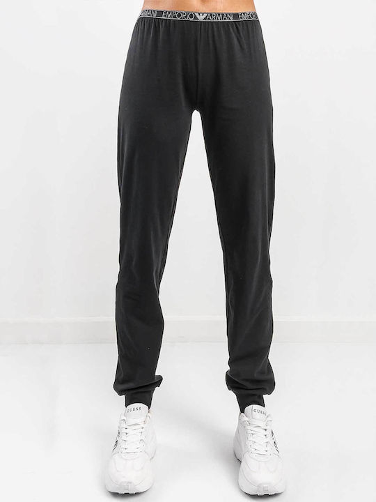 Emporio Armani Winter Women's Cotton Pyjama Set Nero