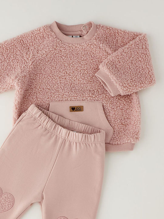 Παιδικό Σετ Φόρμας Light Pink