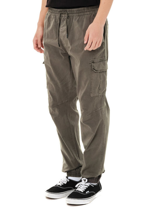 Emerson Herren Cargo-Hose Elastisch Loose Fit Khaki