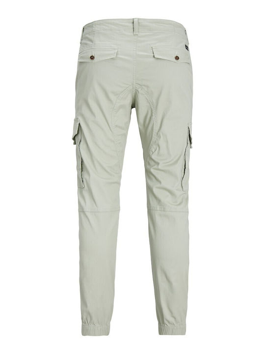 Ανδρικό Παντελόνι Cargo Ελαστικό Slim Fit Desert Sage