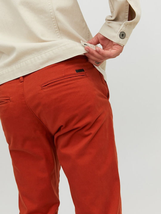Jpstmarco Мъжки Панталон Chino Еластичен Slim Fit Picante