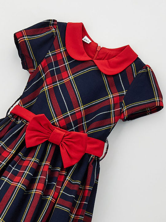 Gewebtes Kinderkleid Rot