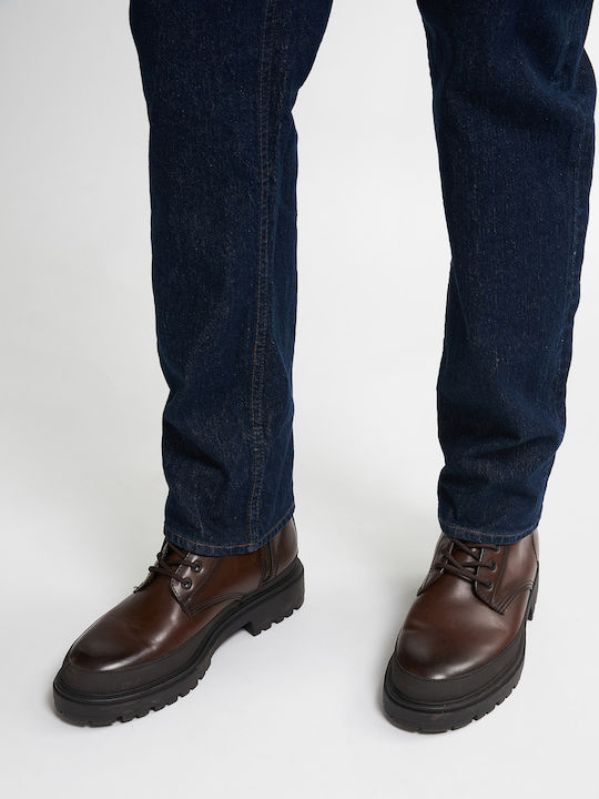 Ανδρικό Παντελόνι Τζιν Straight Dark Blue