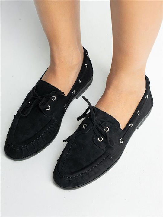 Loafers Bărbați în Culoare Neagră