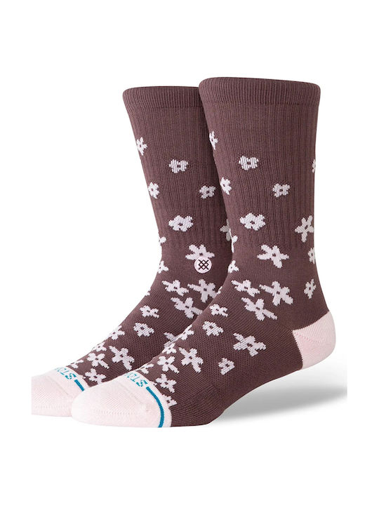 Stance Floral Sportsocken Braun 1 Paar