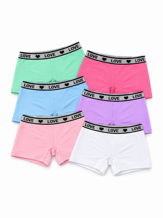 Roza Underwear Детски боксерки Тъмнорозови