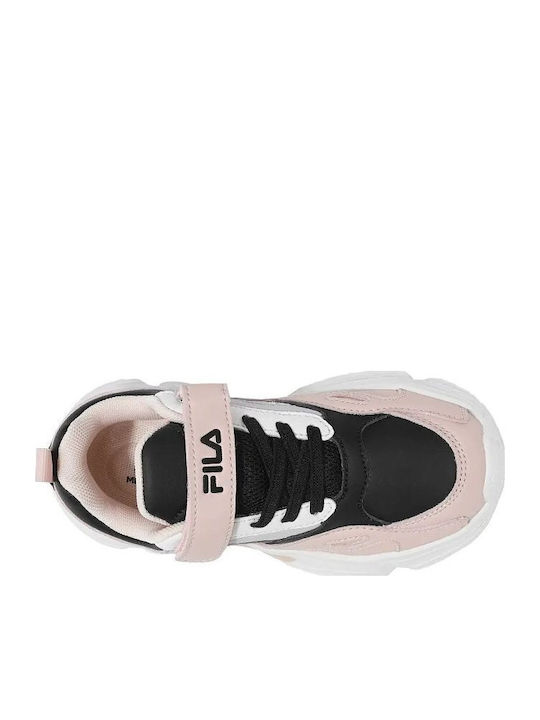 Memory Παιδικά Sneakers Ανατομικά με Σκρατς Ροζ