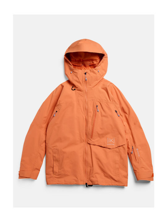 Burton Ak Cyclic 307631-E7B Men's Gore-Tex Ski & Snowboard Jacket Orange